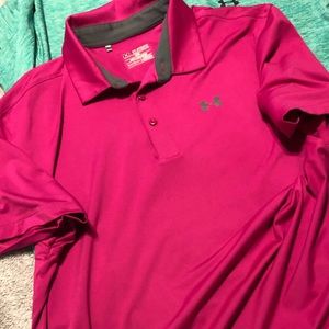 Under Armour Heat Gear Golf Shirt.